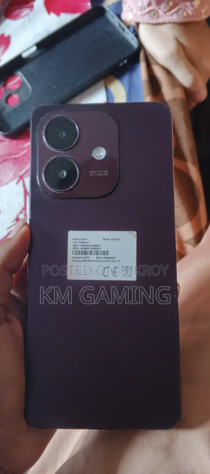 Oppo A3x 128 GB Purple