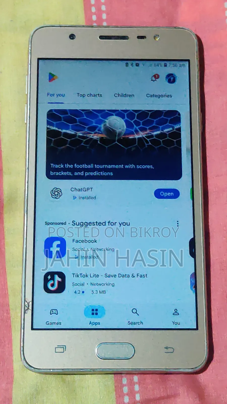 Samsung Galaxy J7 Max 32 GB Gold