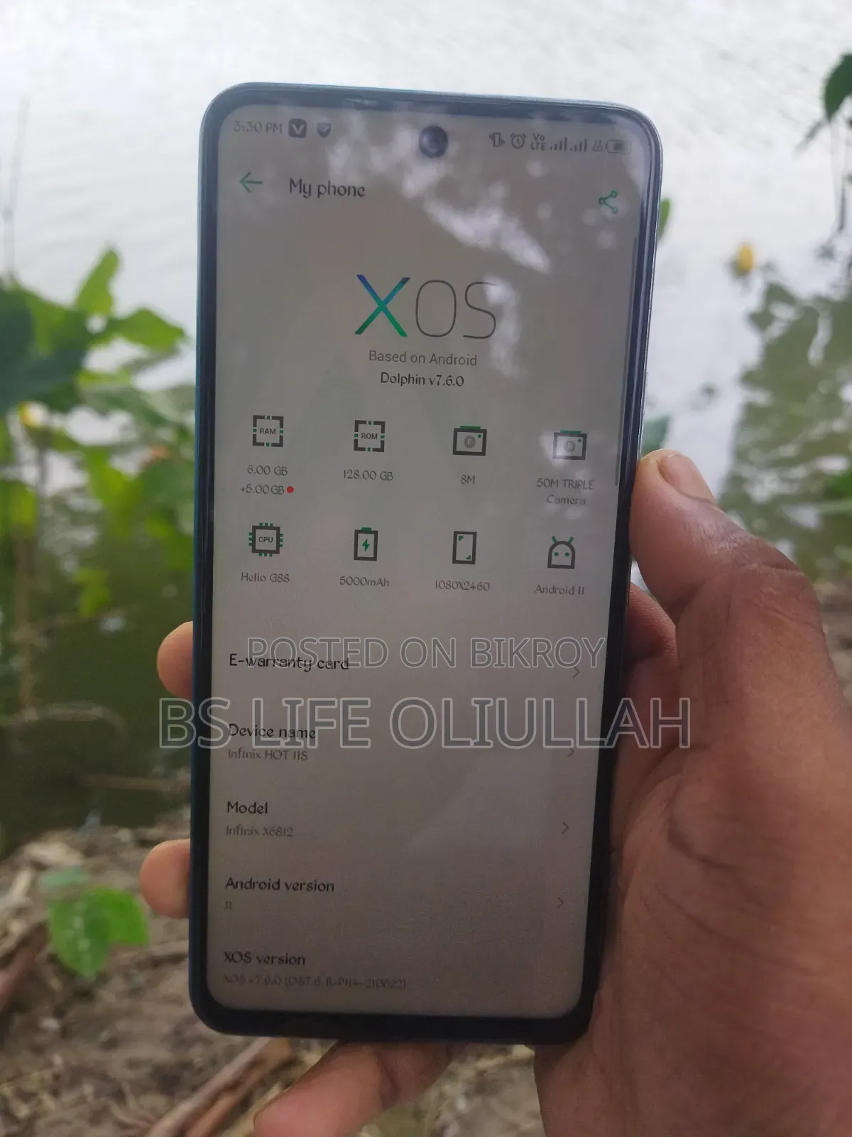 Infinix Hot 11s 128 GB Blue
