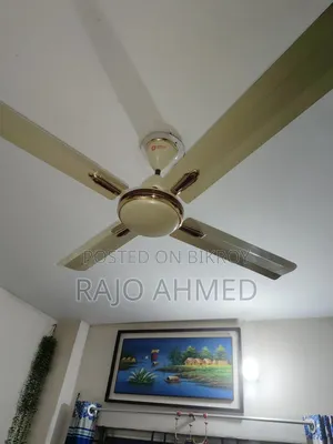 Indian 4-Blade Ceiling Fan 56"