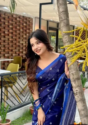 Chanderi Silk Saree With Blouse Piece