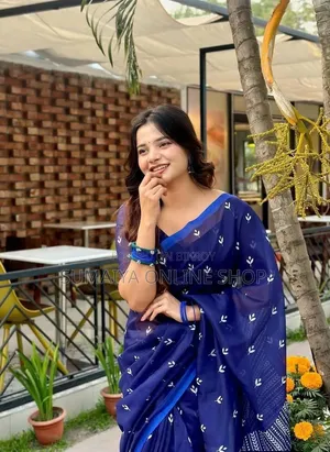 Chanderi Silk Saree With Blouse Piece
