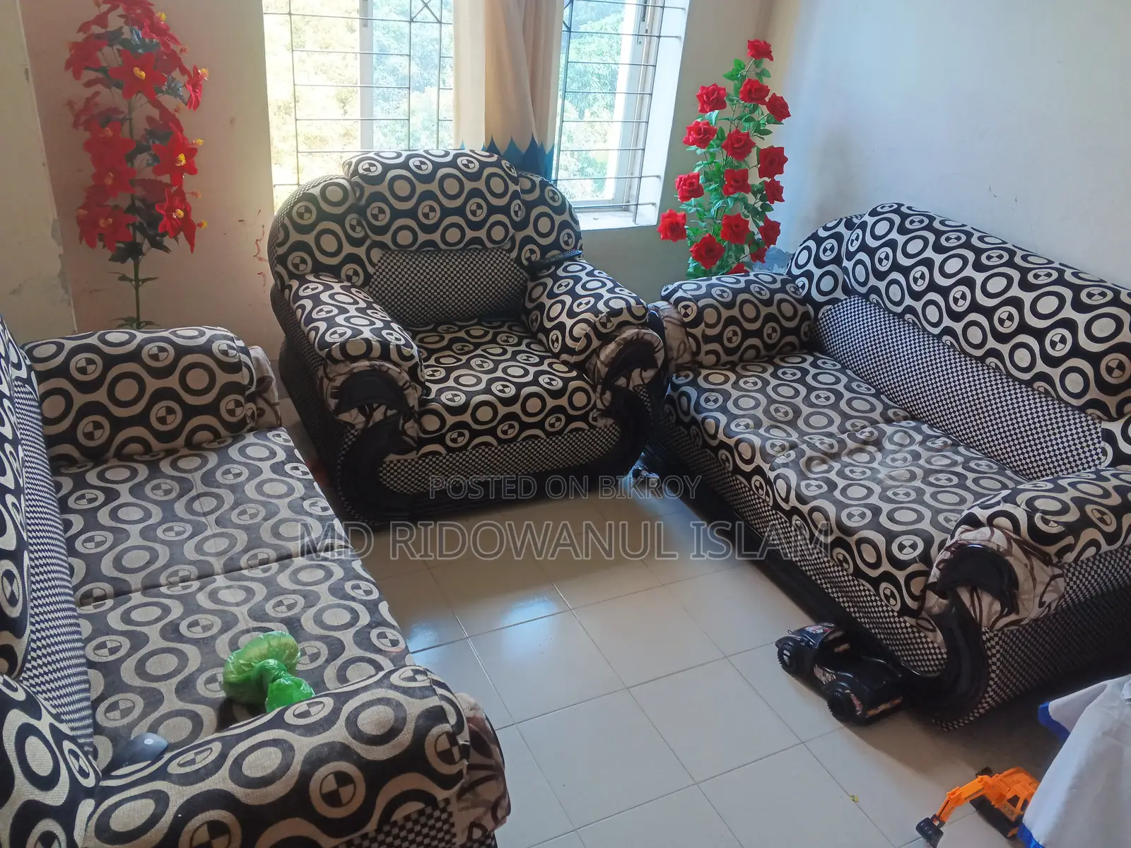Five-seat sofa set