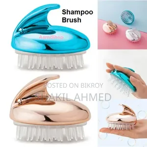 Silicone Shampoo Brush And Scalp Massager