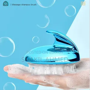 Silicone Shampoo Brush And Scalp Massager