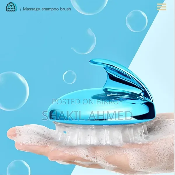 Silicone Shampoo Brush And Scalp Massager