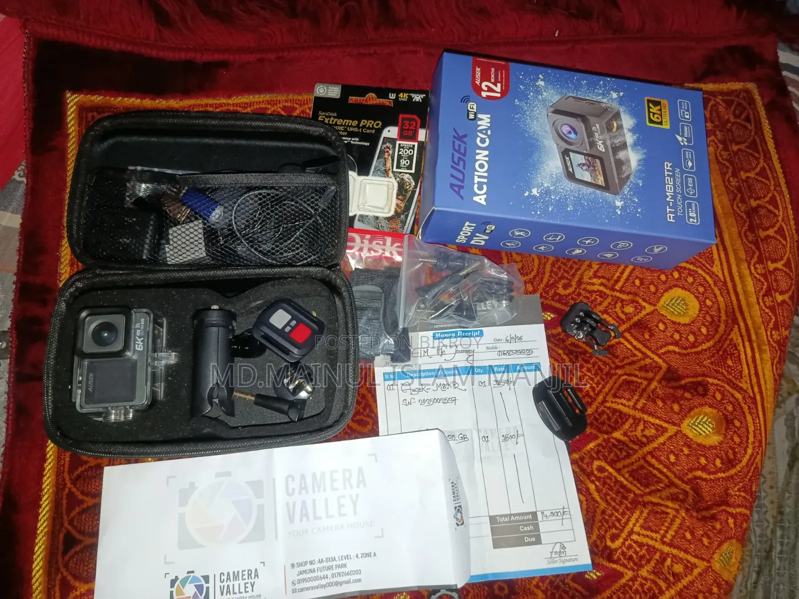 Ausek Action Cam