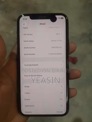 Apple iPhone 11 Pro 256 GB Black