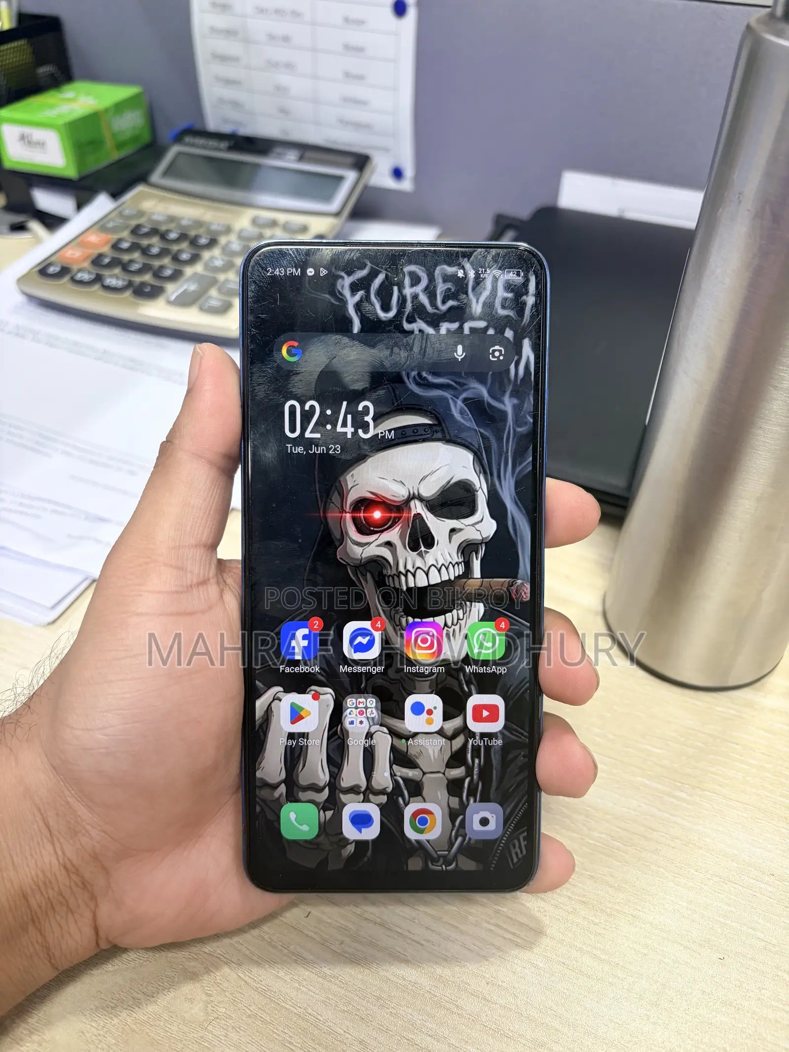 Infinix Hot 40i 128 GB Blue