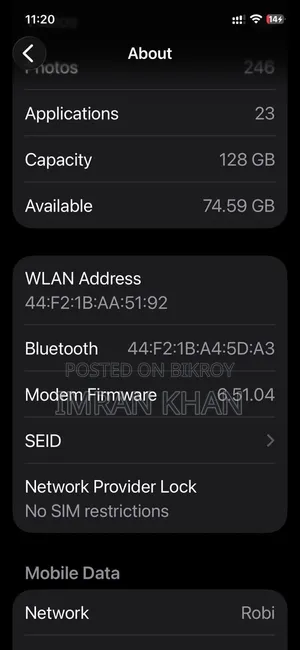 Apple iPhone 12 128 GB Gray