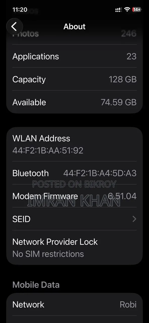 Apple iPhone 12 128 GB Gray