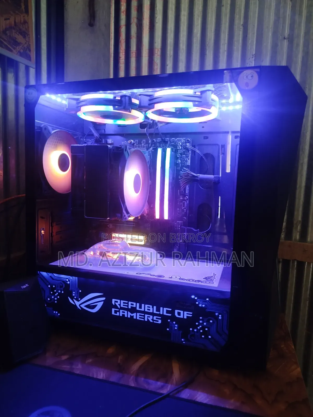 Desktop Computer 32GB AMD HDD+SSD 500GB