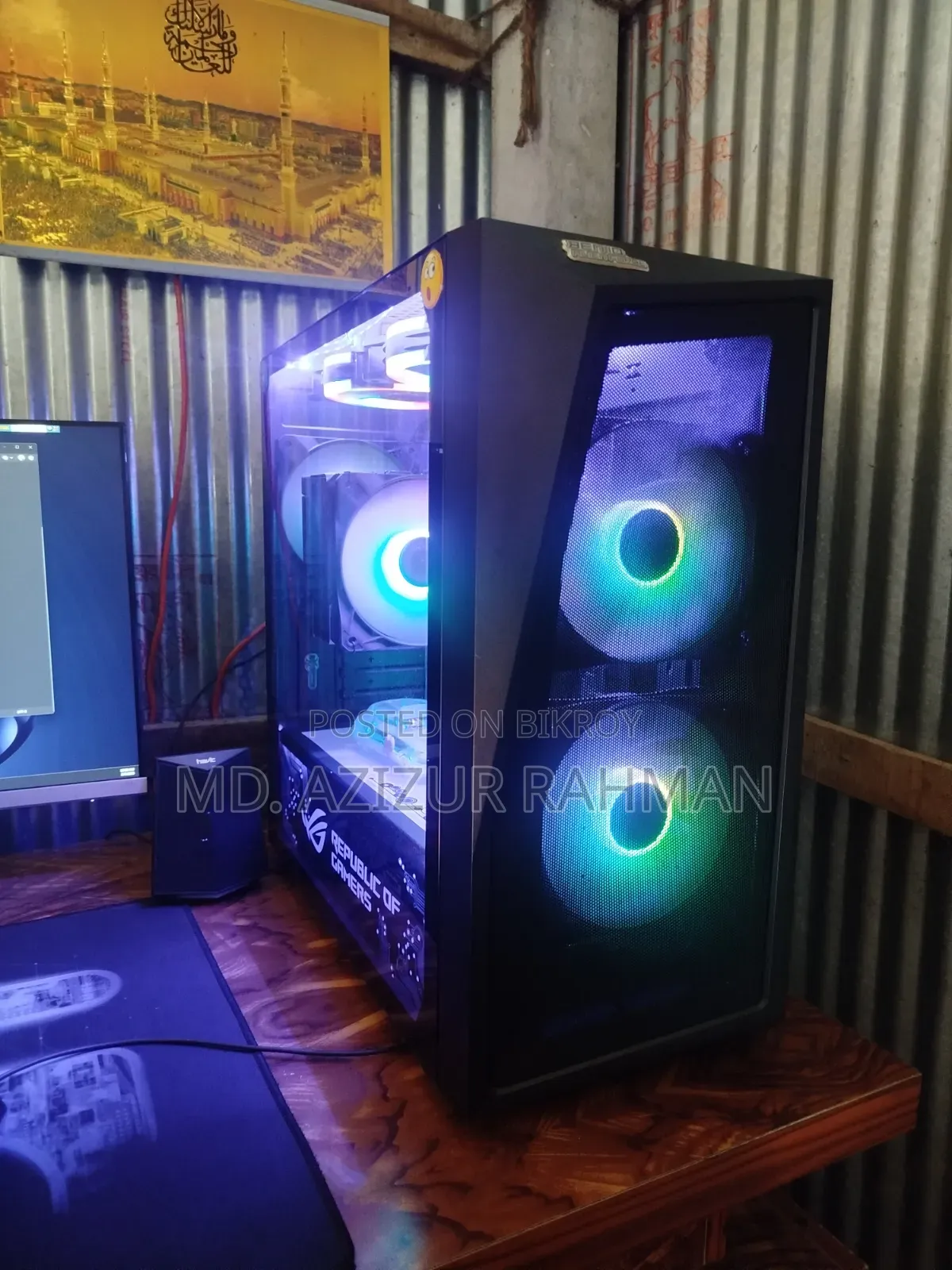 Desktop Computer 32GB AMD HDD+SSD 500GB