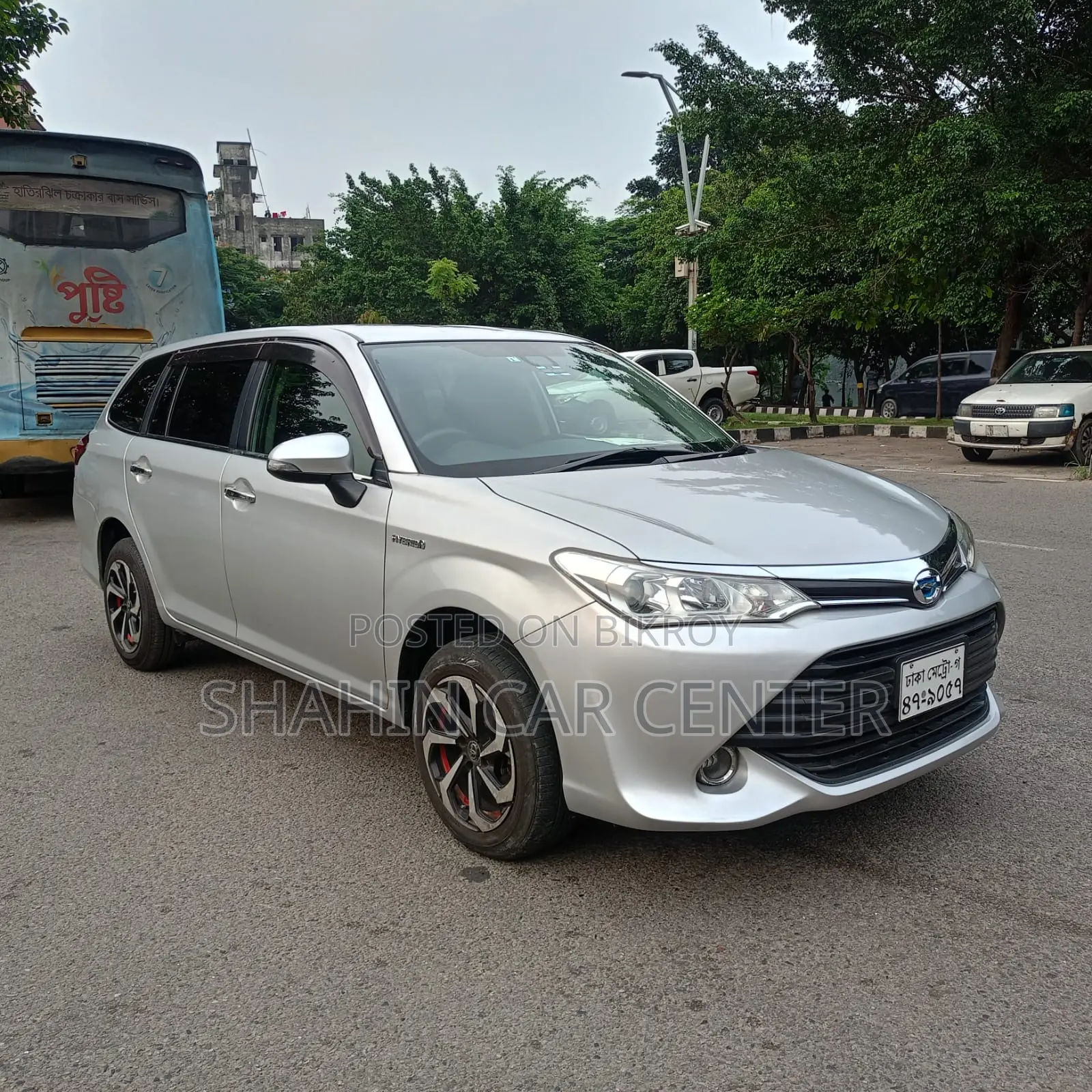 Toyota Corolla Fielder 1.5 Petrol AWD 2007 Silver