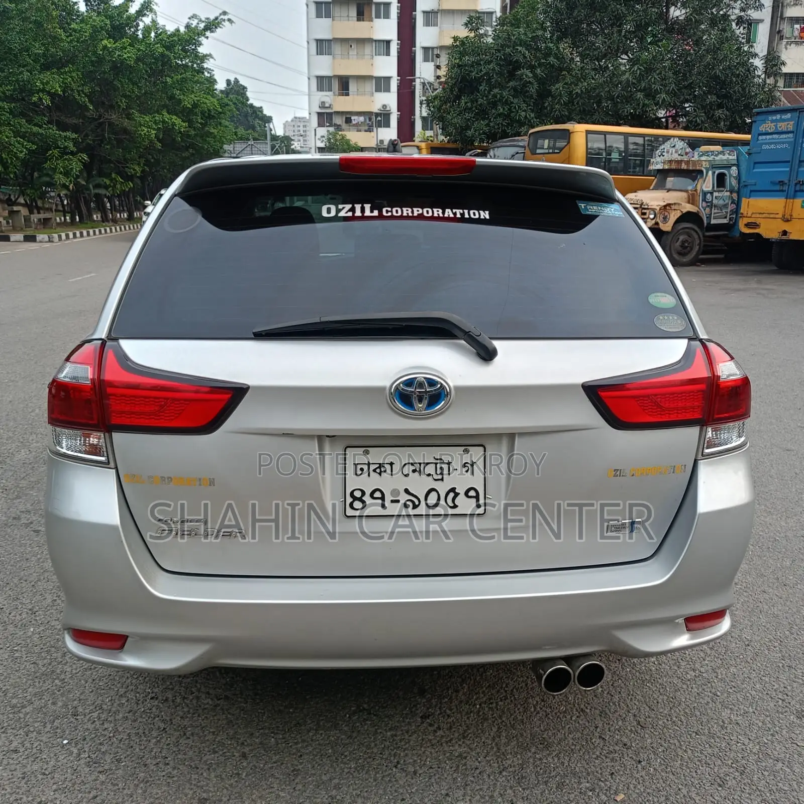 Toyota Corolla Fielder 1.5 Petrol AWD 2007 Silver