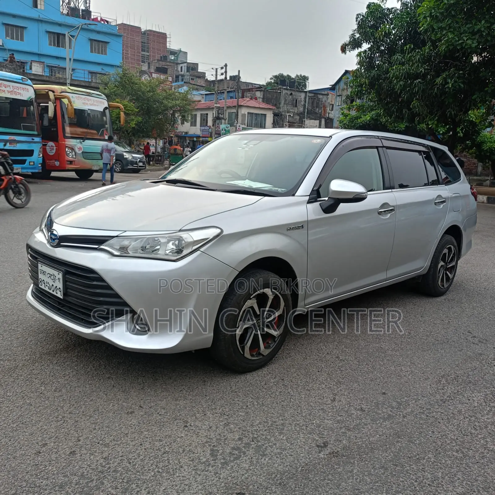 Toyota Corolla Fielder 1.5 Petrol AWD 2007 Silver
