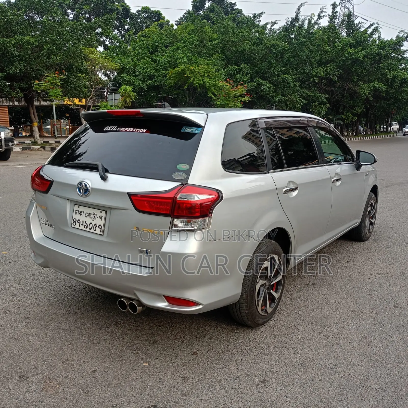 Toyota Corolla Fielder 1.5 Petrol AWD 2007 Silver