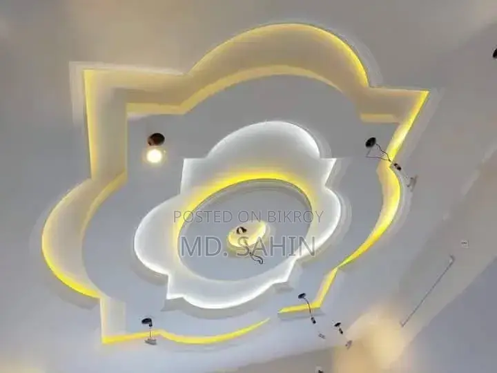 Gypsum interior design for any space