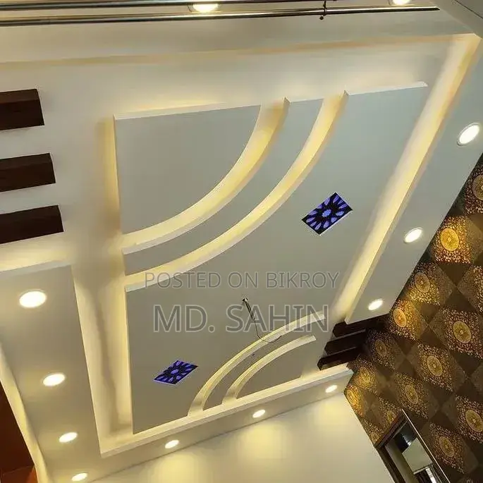 Gypsum interior design for any space