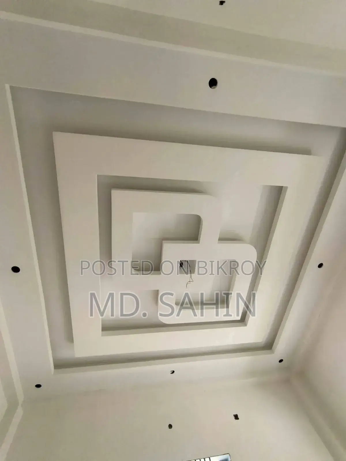 Gypsum interior design for any space