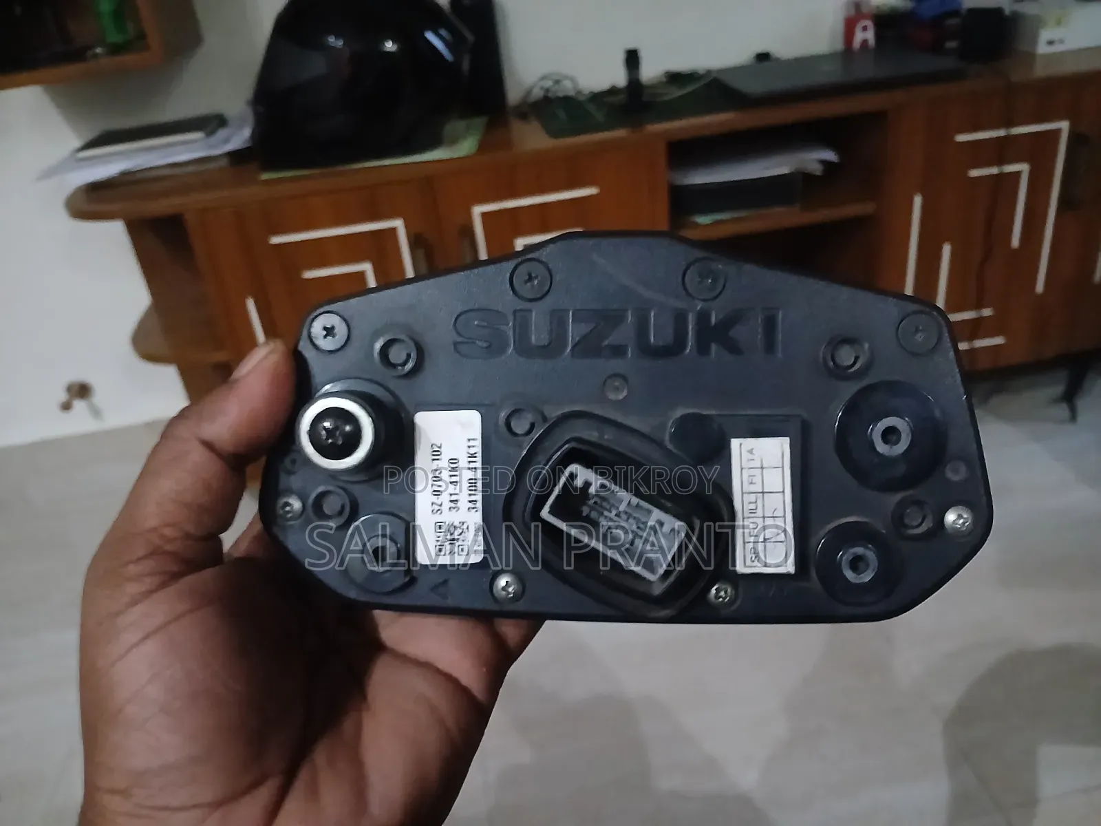 Gixxer Fi ABS Meter