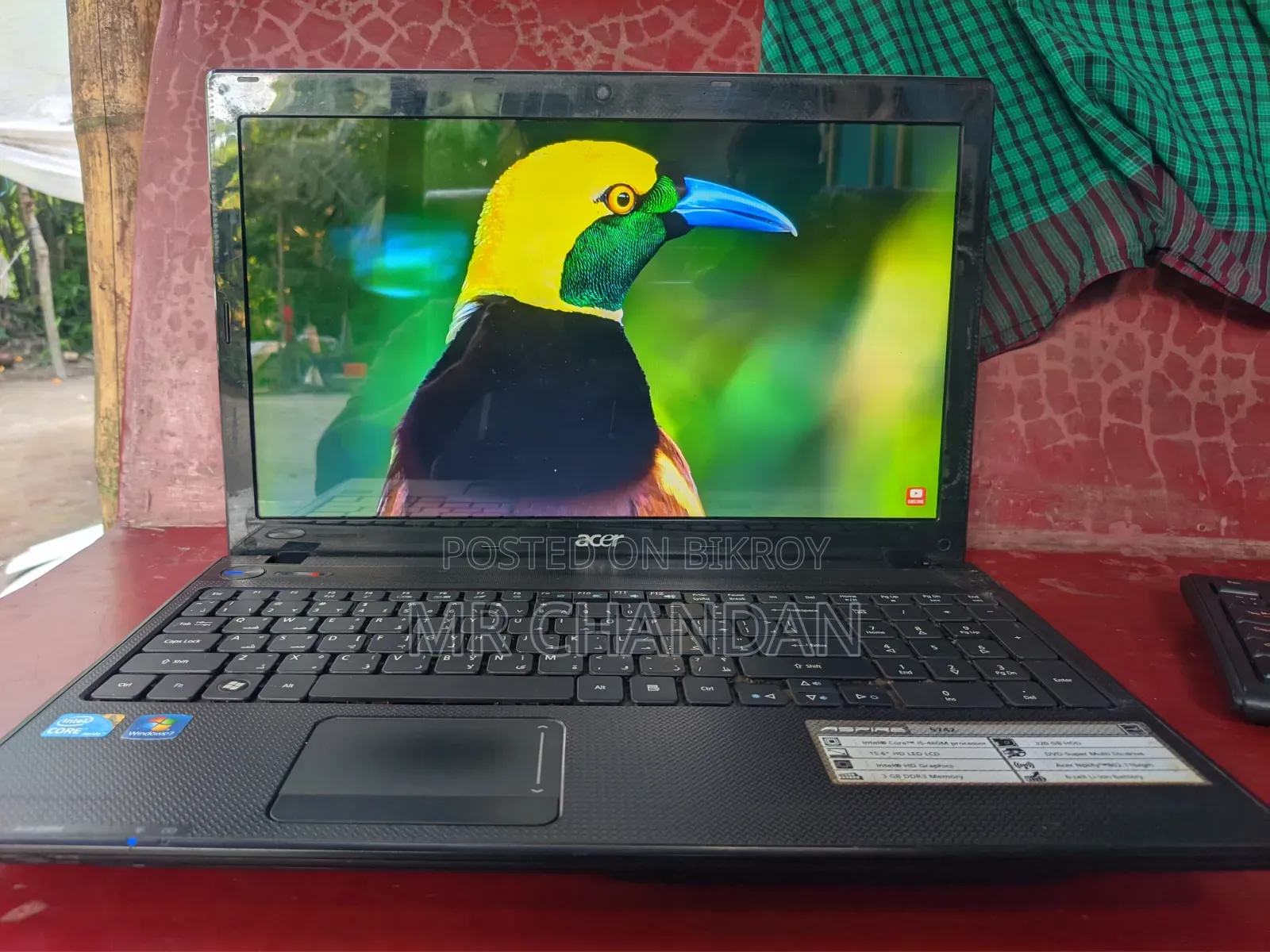 Laptop Acer Aspire 3830G 6GB Intel Core I5 HDD+SSD 128GB