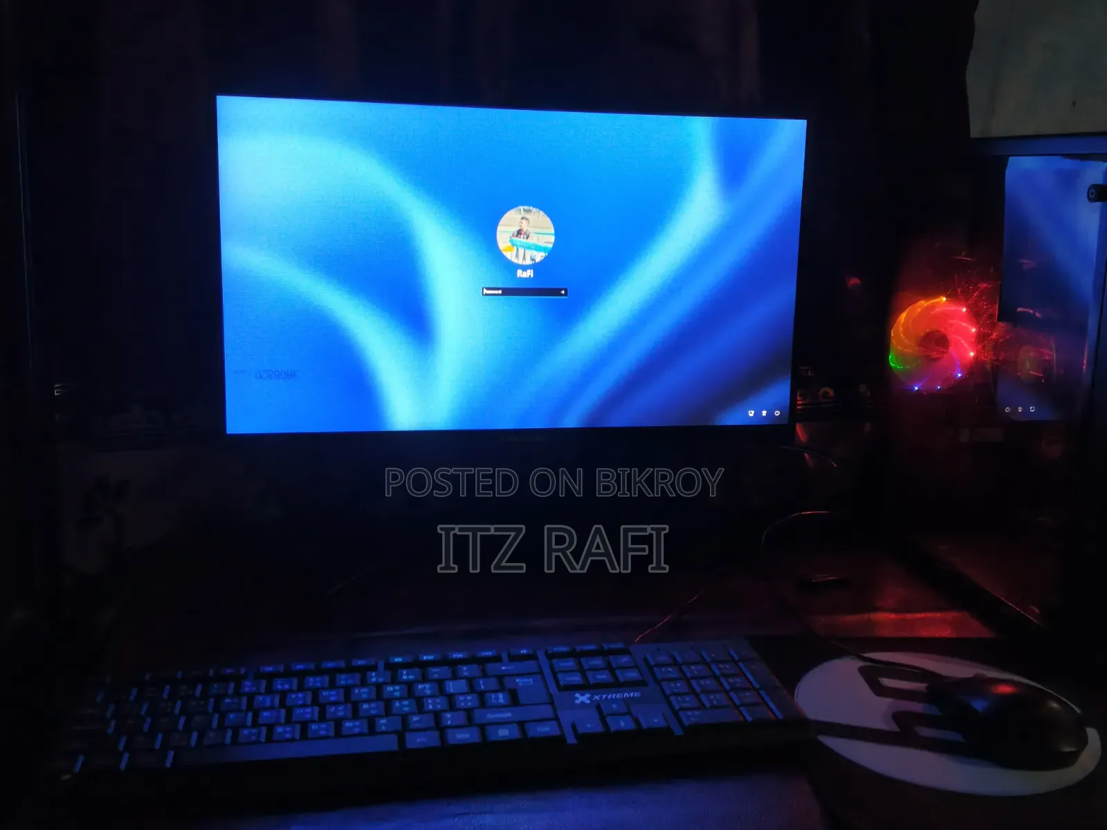 Desktop Computer 8GB AMD Ryzen SSD 256GB