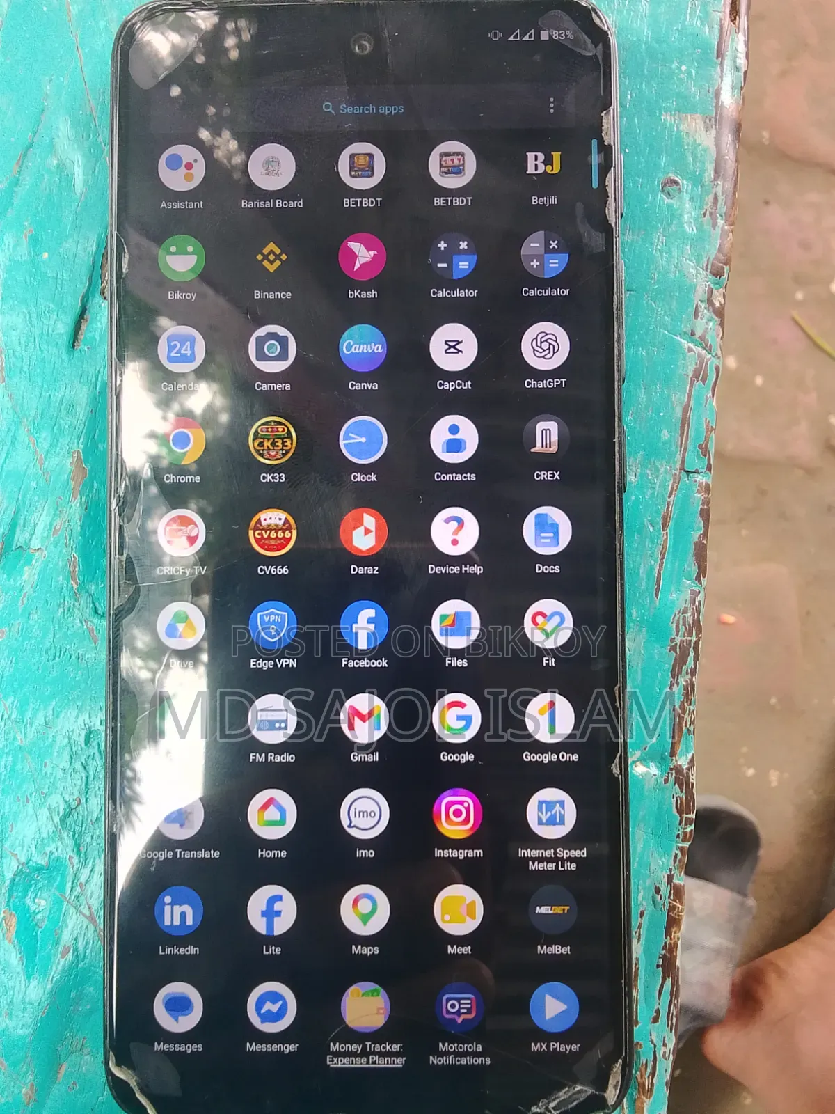 Motorola Moto E40 64 GB Blue