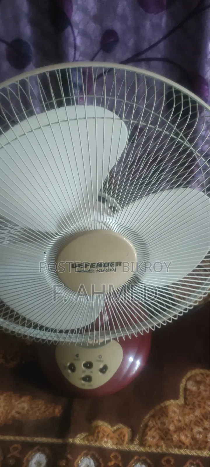 Defender Rechargeable Fan