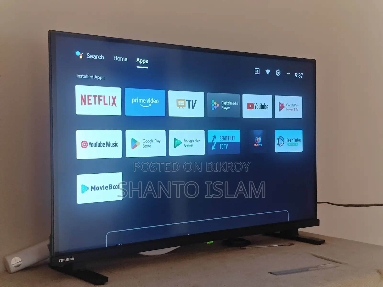 Toshiba 32" Smart Android Tv (Official Warranty)