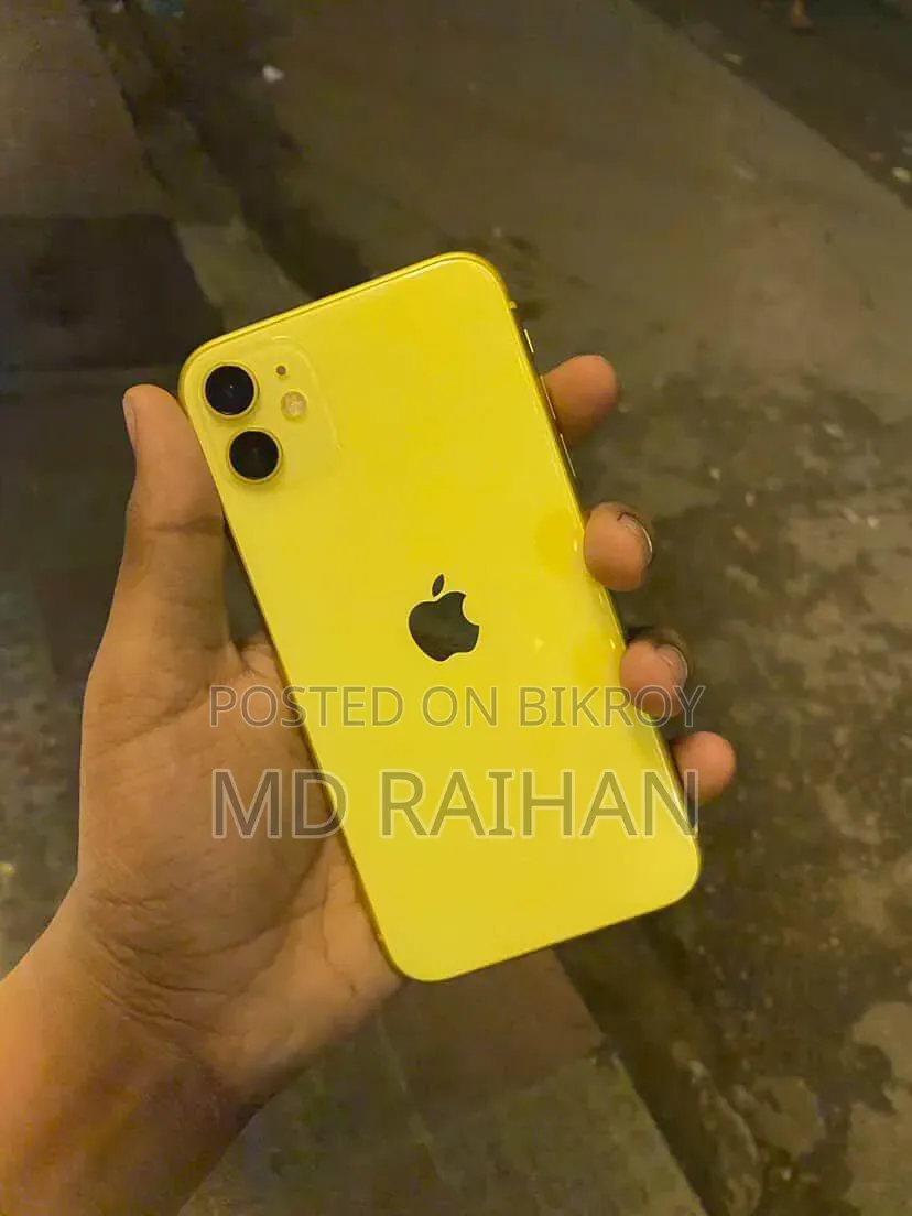 অ্যাপল আইফোন ১১ ৬৪ জিবি ইয়েলো