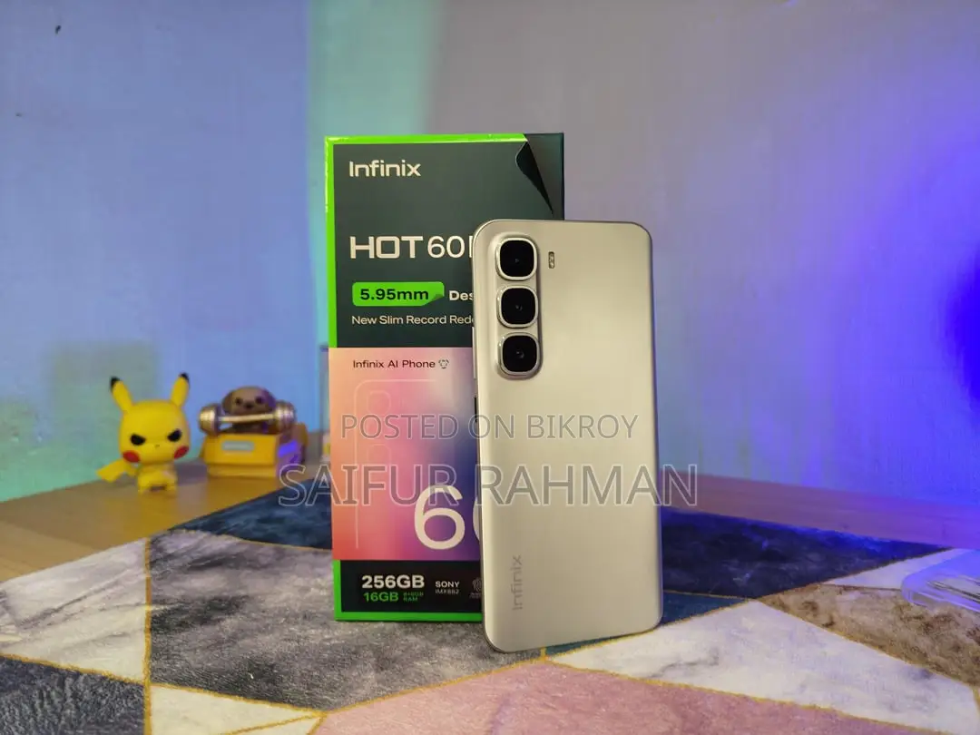 নতুন Infinix Hot 60 Pro+ 256 GB গ্রে