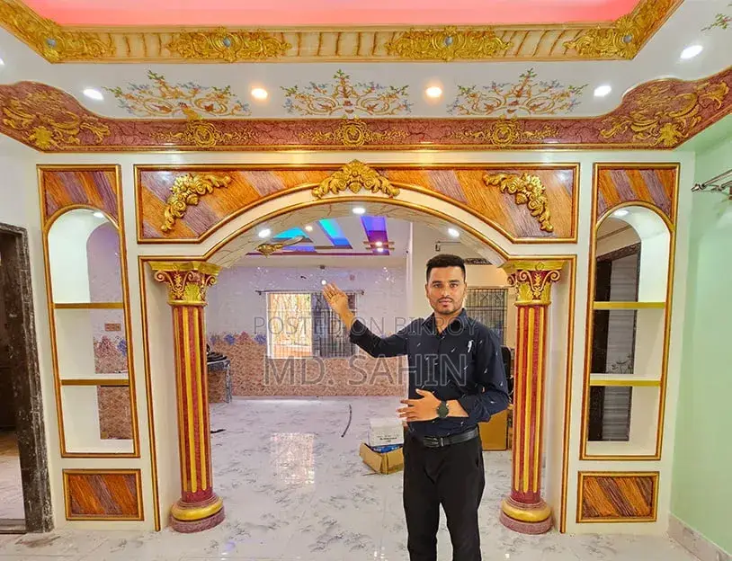 Gypsum interior design for any space