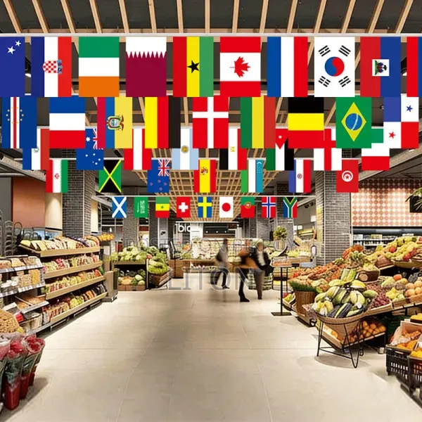 Fifa World Cup Flag Set