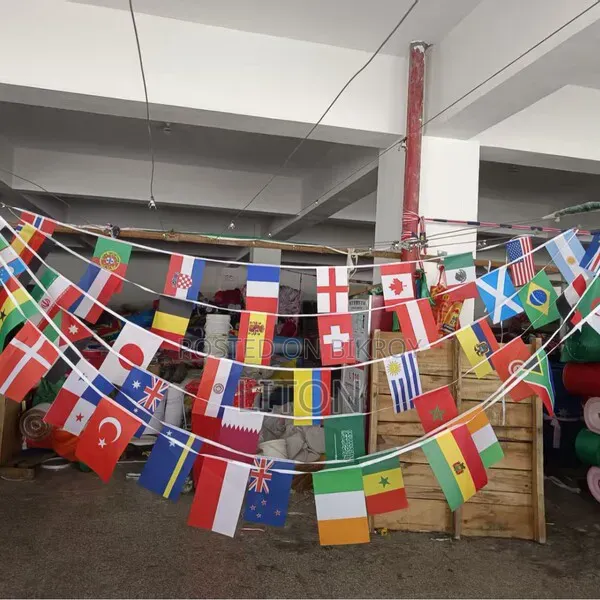 Fifa World Cup Flag Set