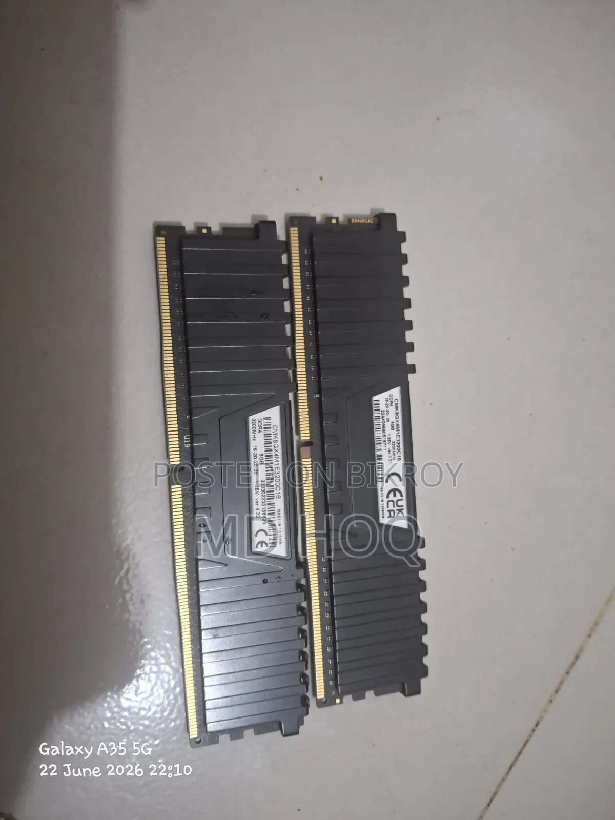 Corsair DDR 4 3200MHz