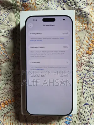 New Apple iPhone 16 Pro Max 256 GB White