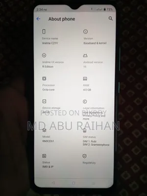 Realme C21Y 64 GB Blue