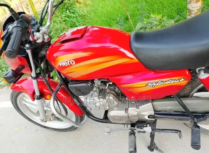 হিরো স্প্লেন্ডার প্লাস ২০২০ রেড