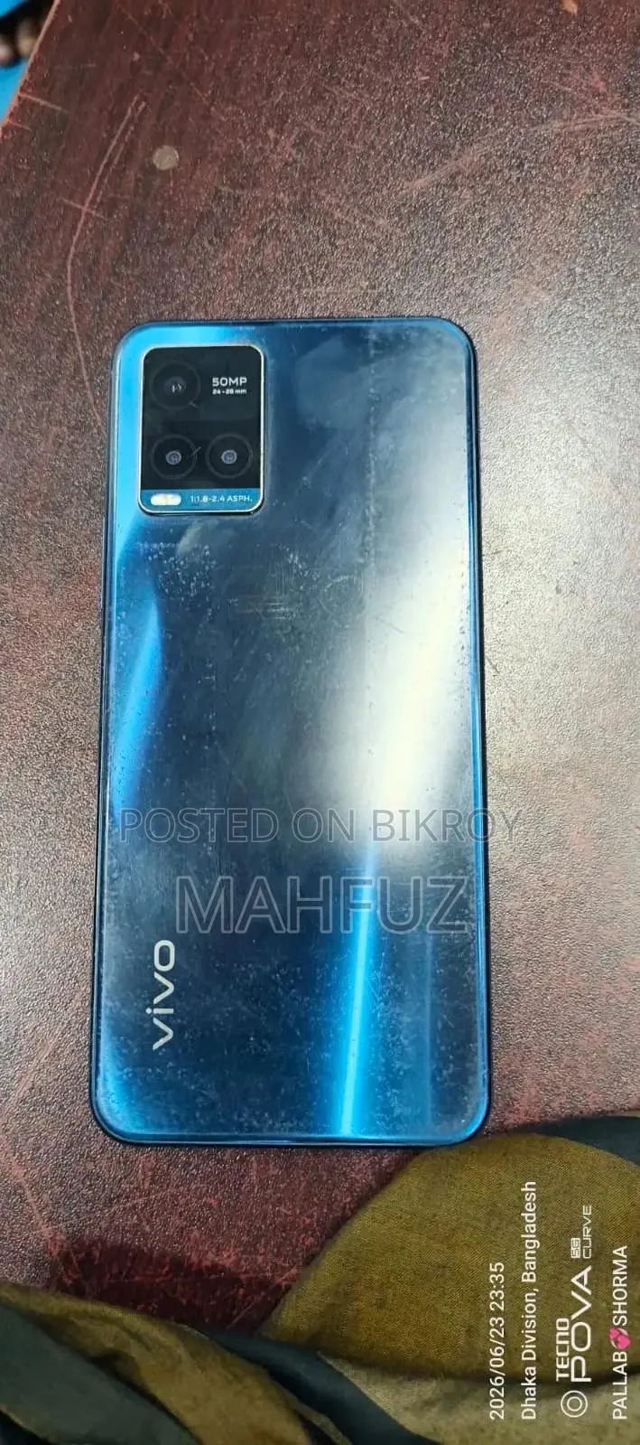 ভিভো ওয়াই২১ ১২৮ জিবি ব্লু