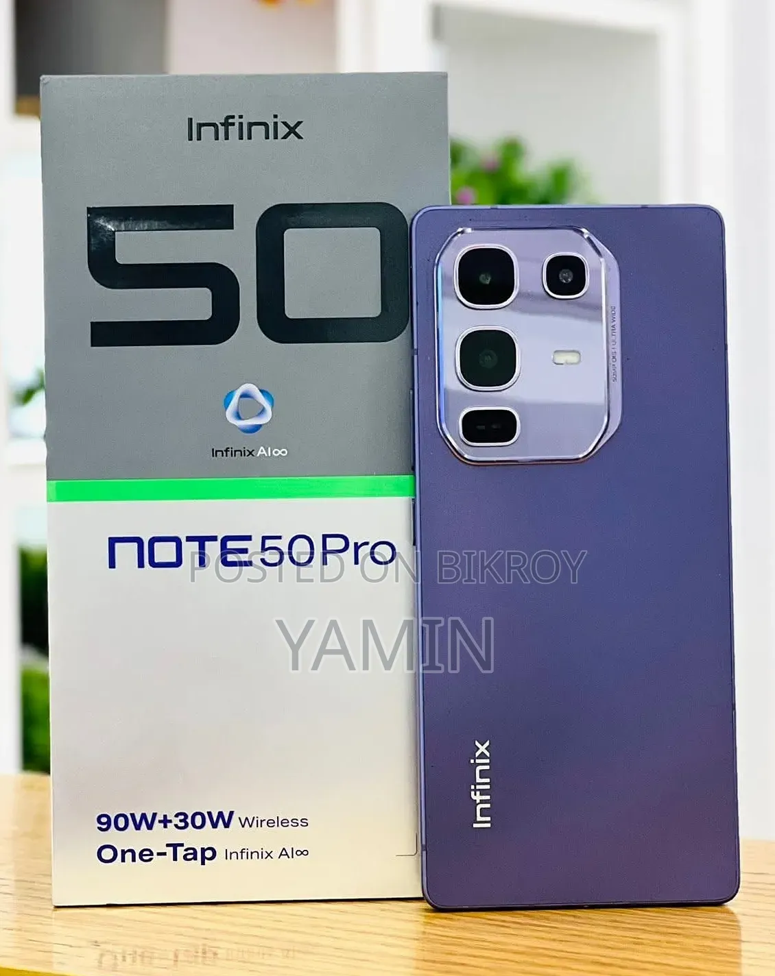 Infinix Note 50 Pro 4G 256 GB Purple
