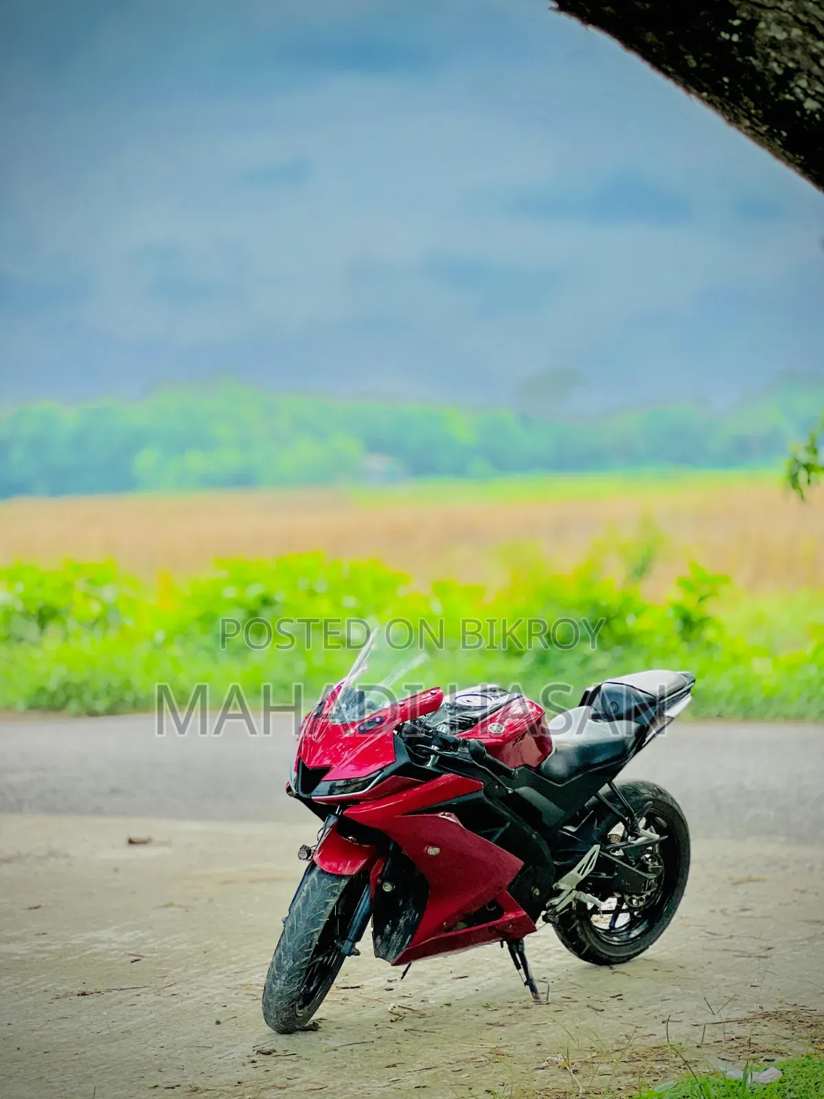 Yamaha R15 V3 2023 Red