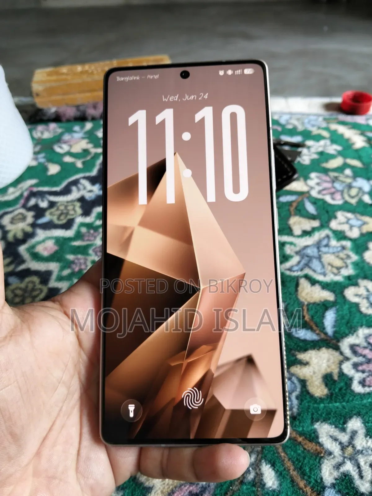 Infinix Note 50 4G 256 GB Rose Gold