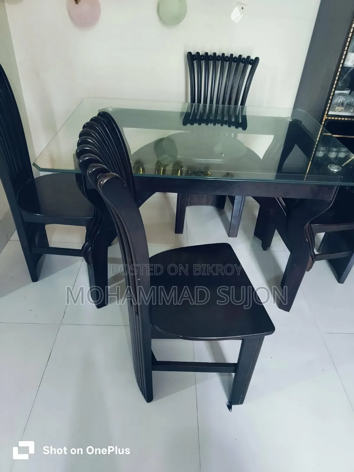 Four chair table