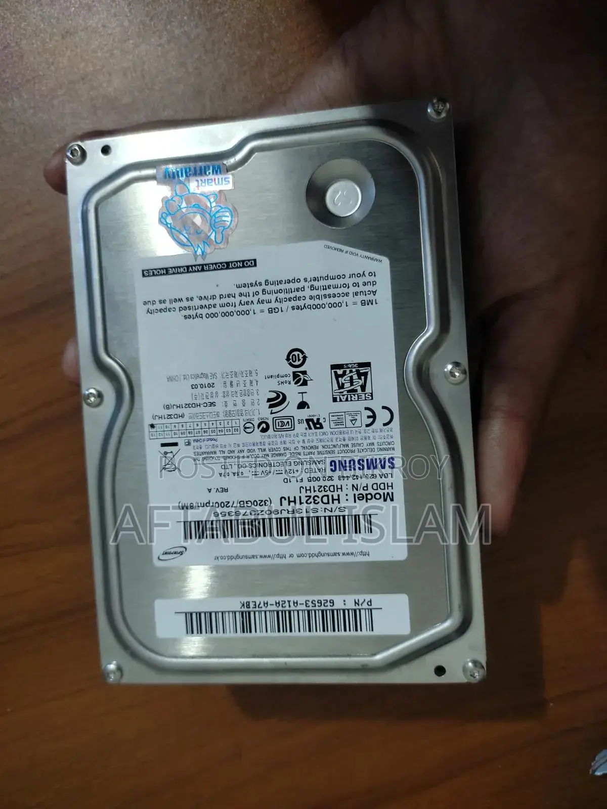 Samsung 320gb Hard Disk HDD