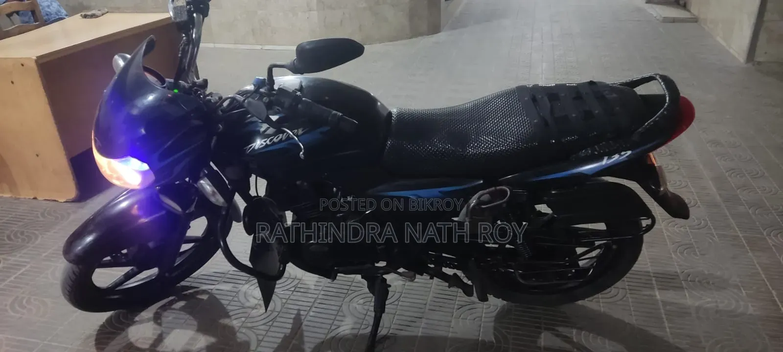 Bajaj Discover 135 2009 Blue