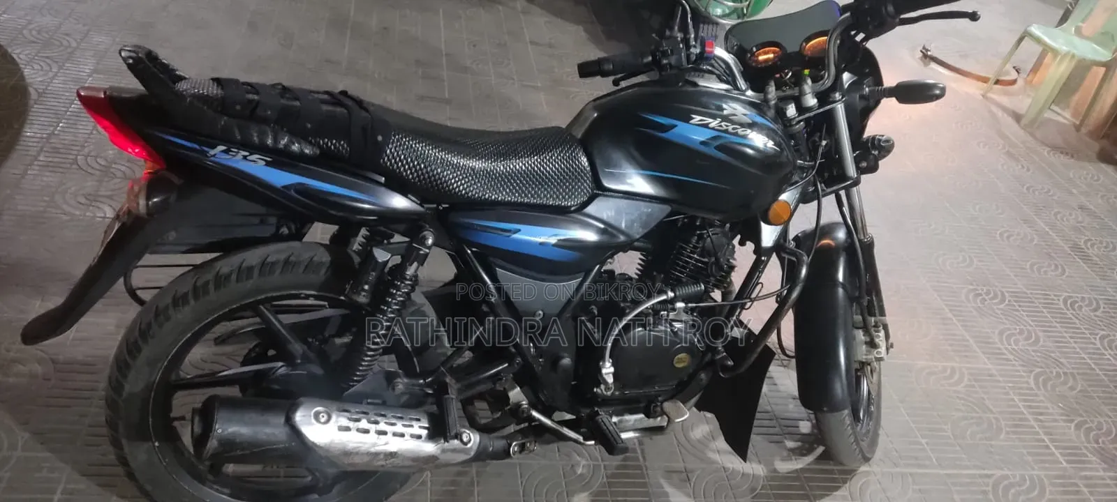 Bajaj Discover 135 2009 Blue
