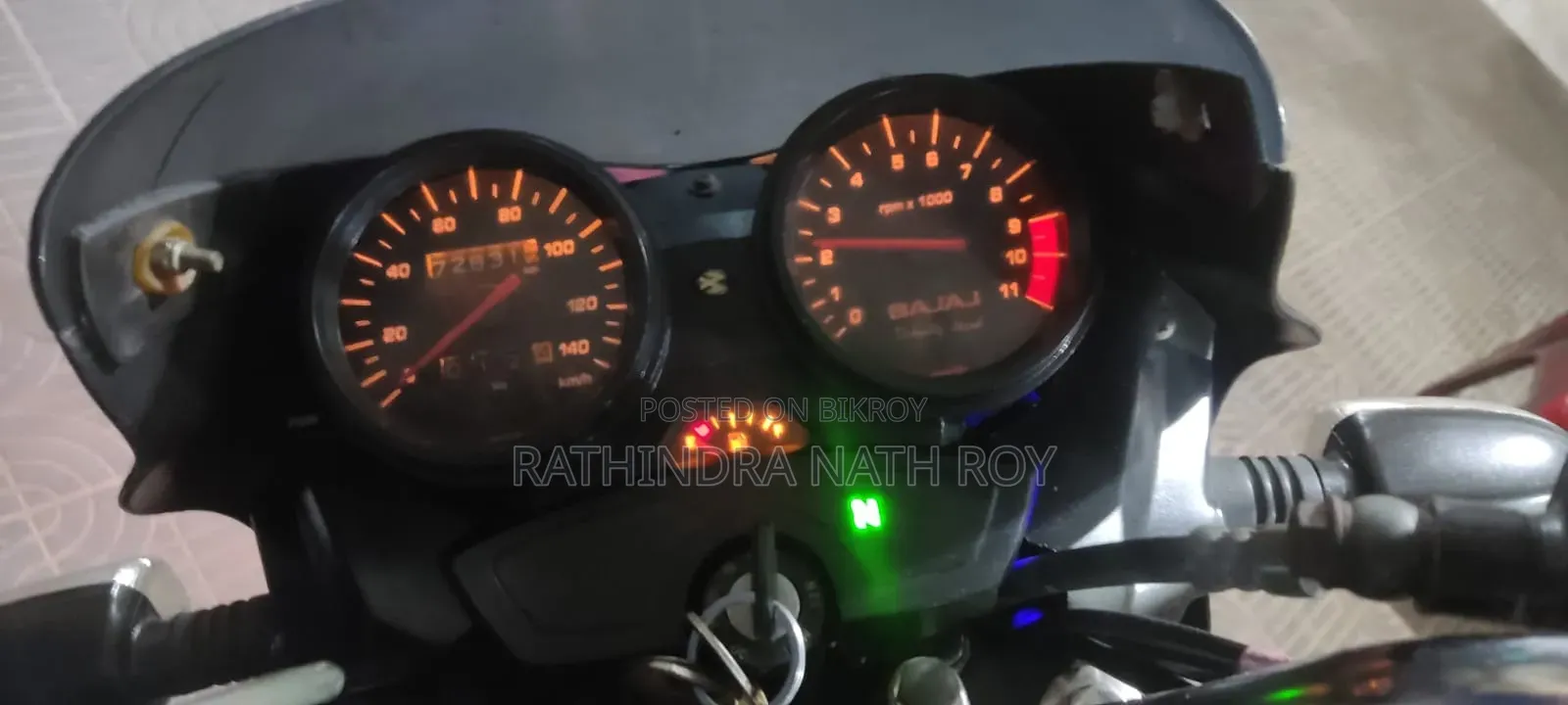 Bajaj Discover 135 2009 Blue
