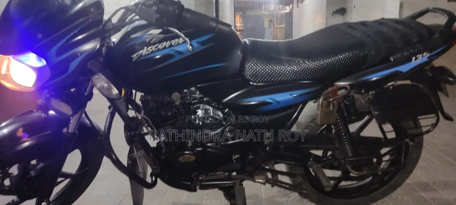 Bajaj Discover 135 2009 Blue