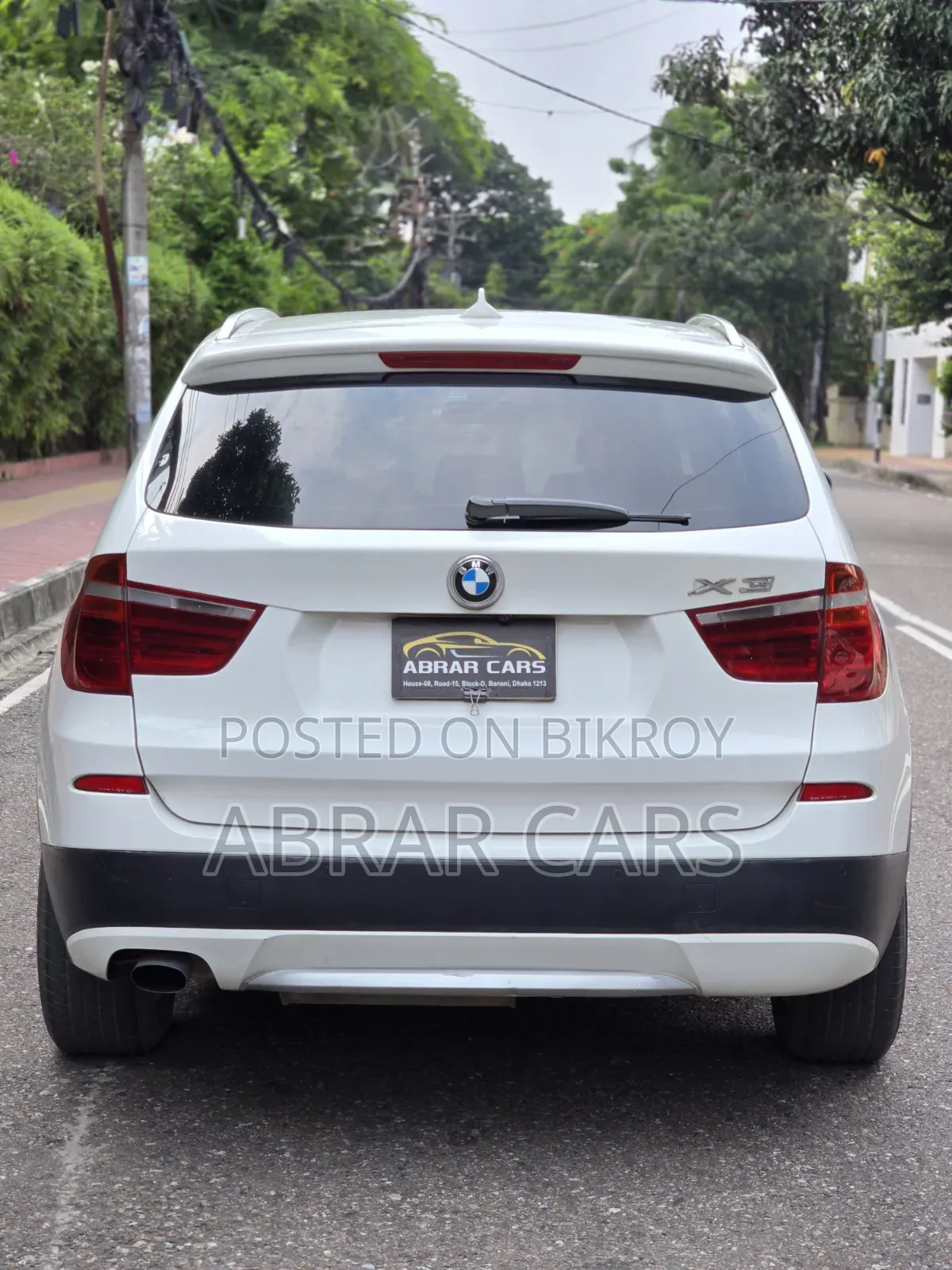 বিএমডব্লিউ এক্স৩ ২০১১ সাদা